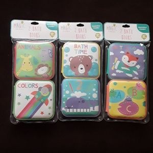 6 Magic Years Baby Bath Books, 3 sets of 2